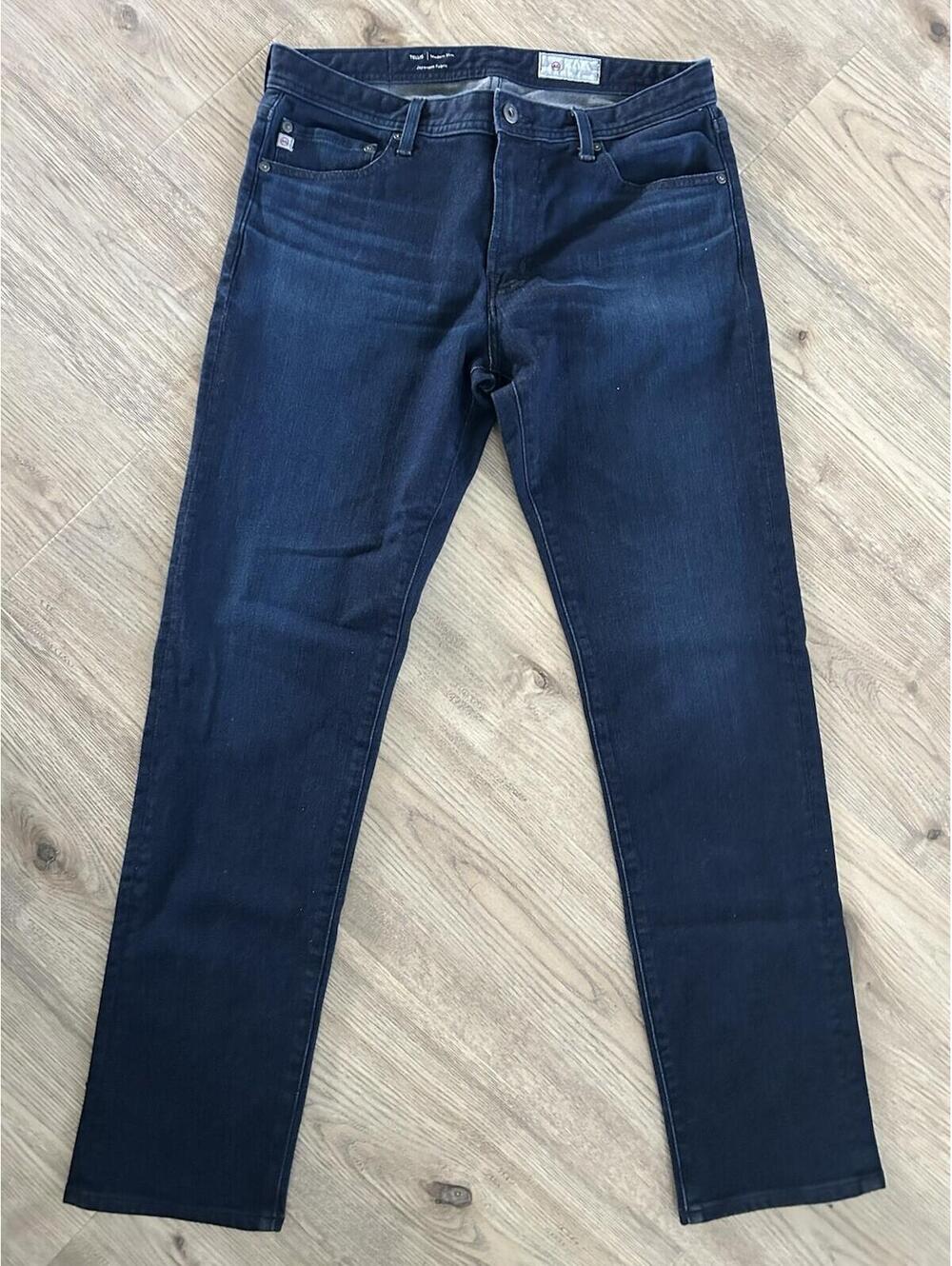 AG Adriano Goldschmied Jeans Mens 32x32 The Tellis Modern Slim Dark Blue Denim